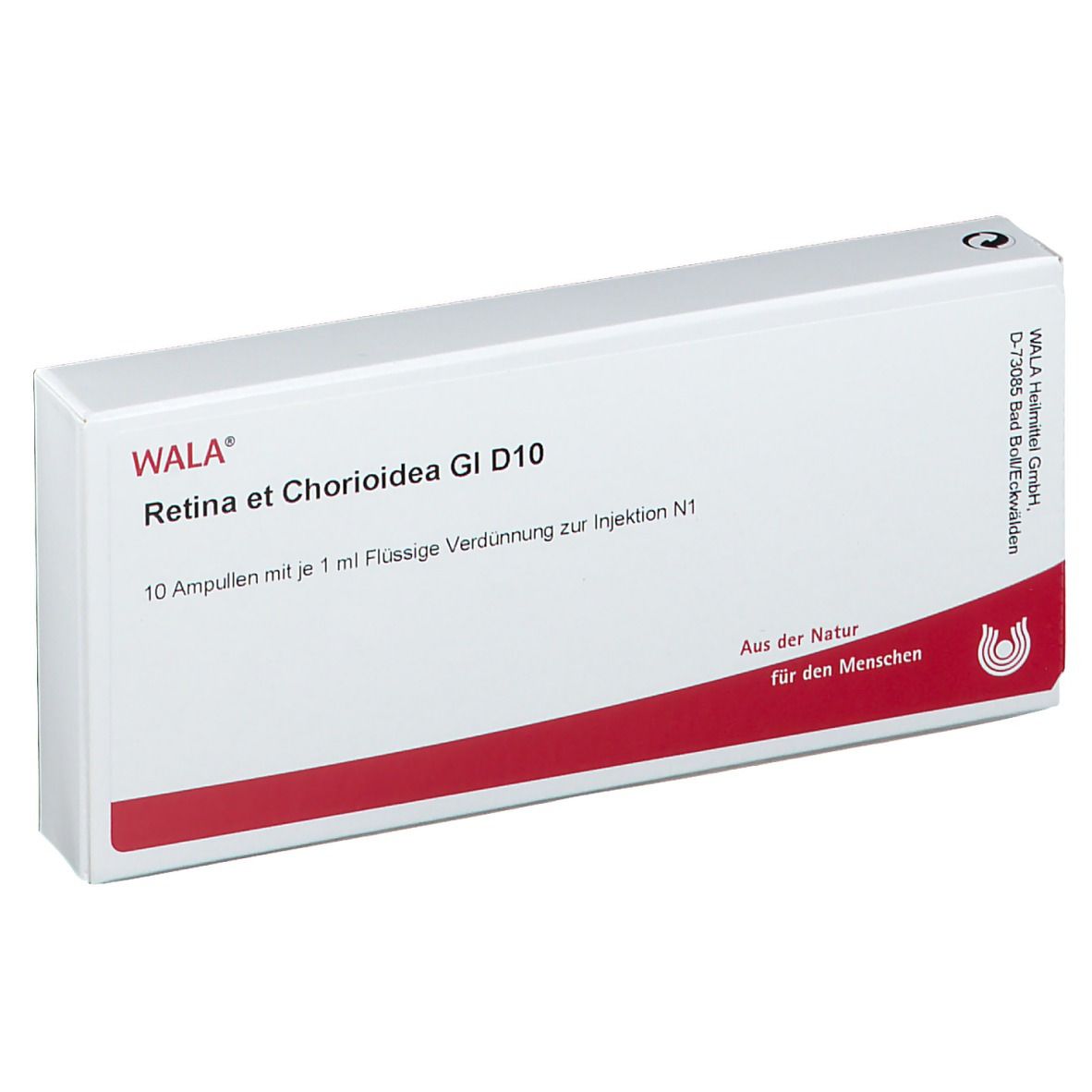 WALA® Retina et Chorioidea Gl D 10
