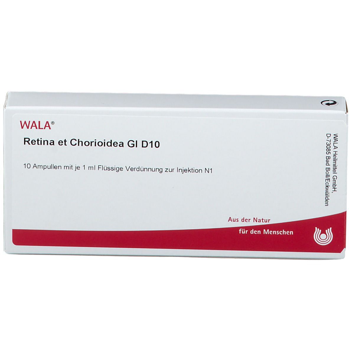 WALA® Retina et Chorioidea Gl D 10