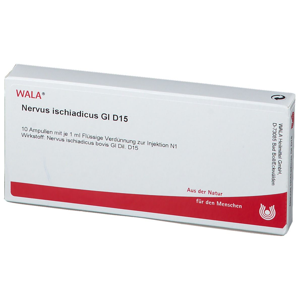 WALA® Nervus Ischiadicus Gl D 15 Ampullen