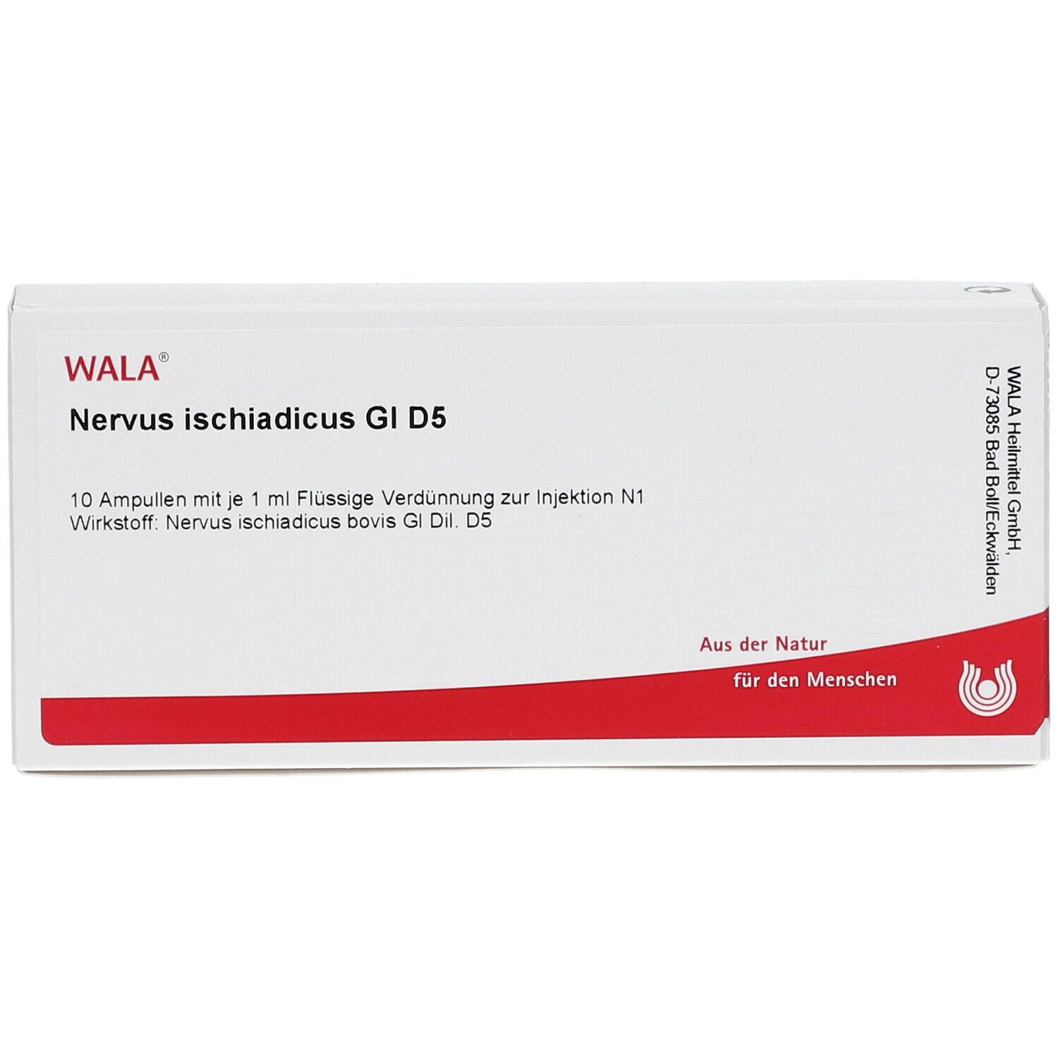 WALA® Nervus Ischiadicus Gl D 5 Amp.
