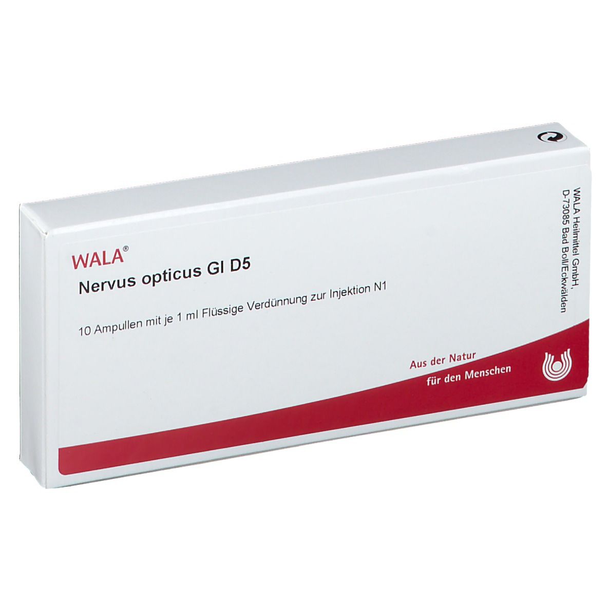WALA® Nervus opticus Gl D 5