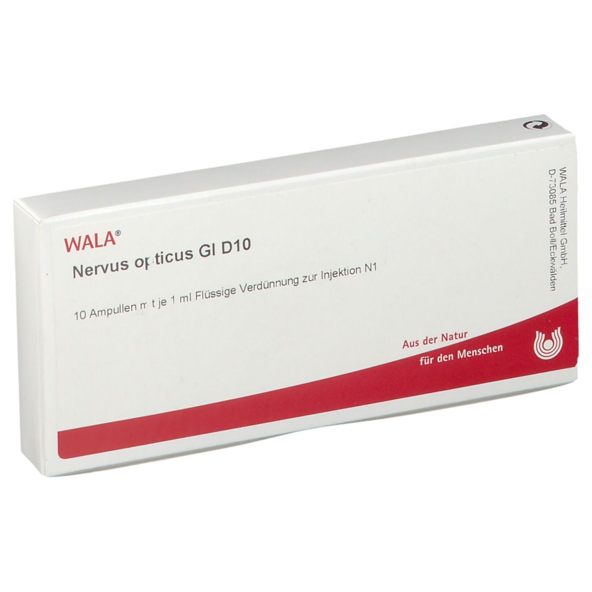 WALA® Nervus opticus Gl D 10