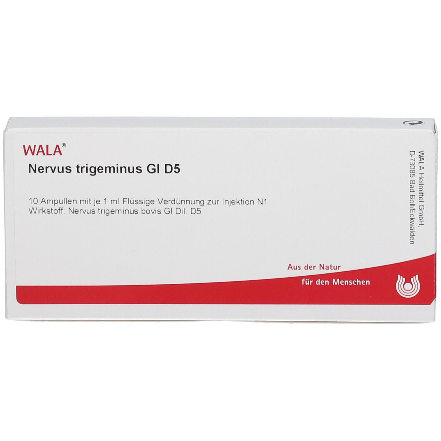 Wala® Nervus Trigeminus Gl D 5 Amp.
