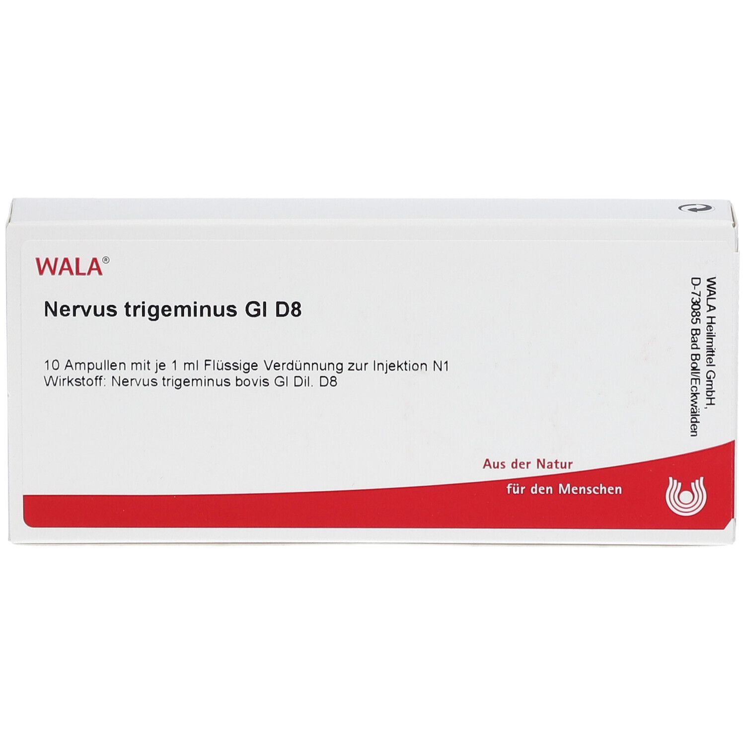 WALA® Nervus Trigeminus Gl D 8 Ampullen