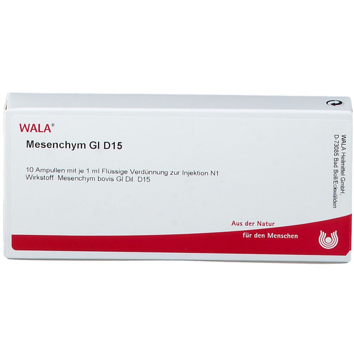 WALA® Mesenchym Gl D 15 Amp.