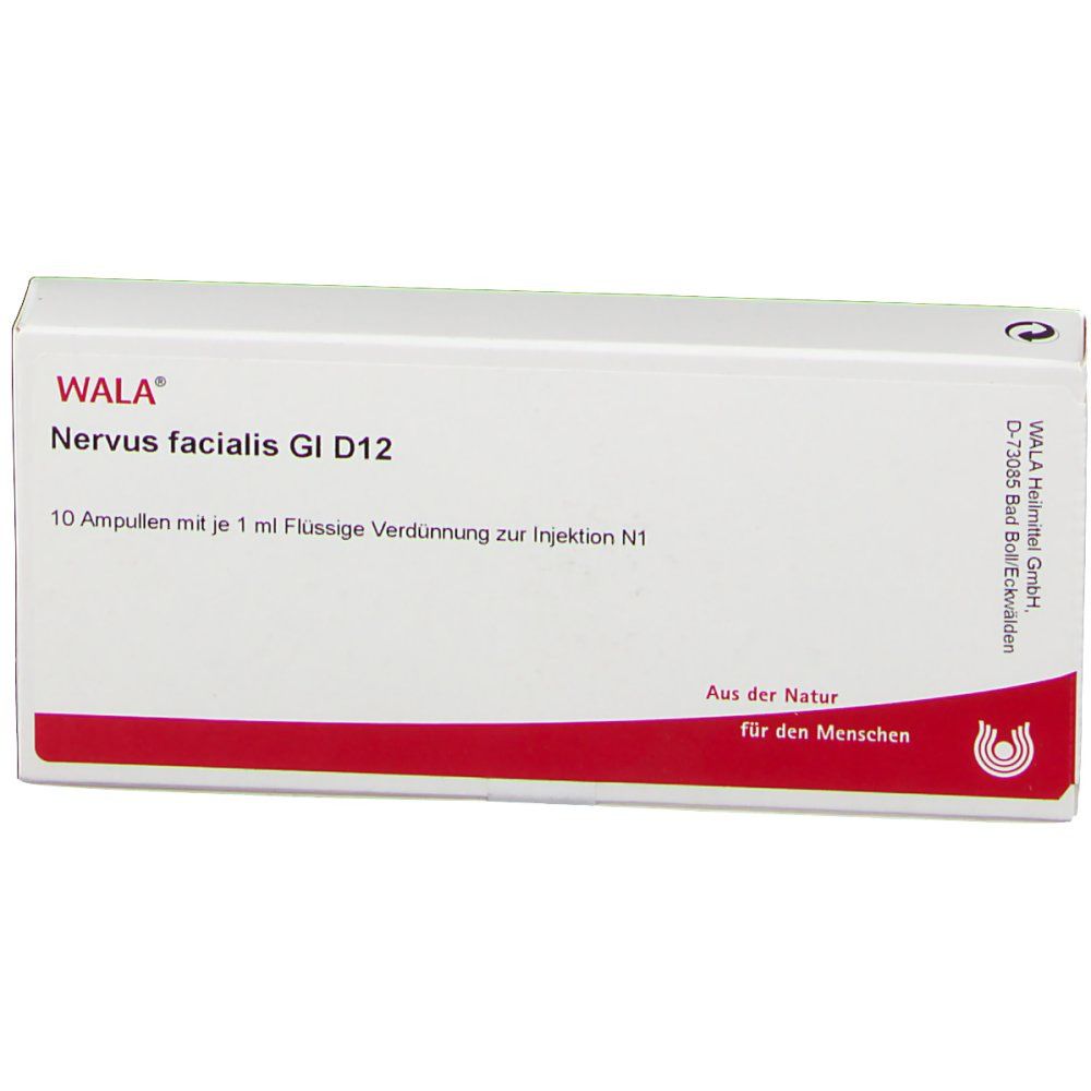 WALA® Nervus facialis Gl D 12
