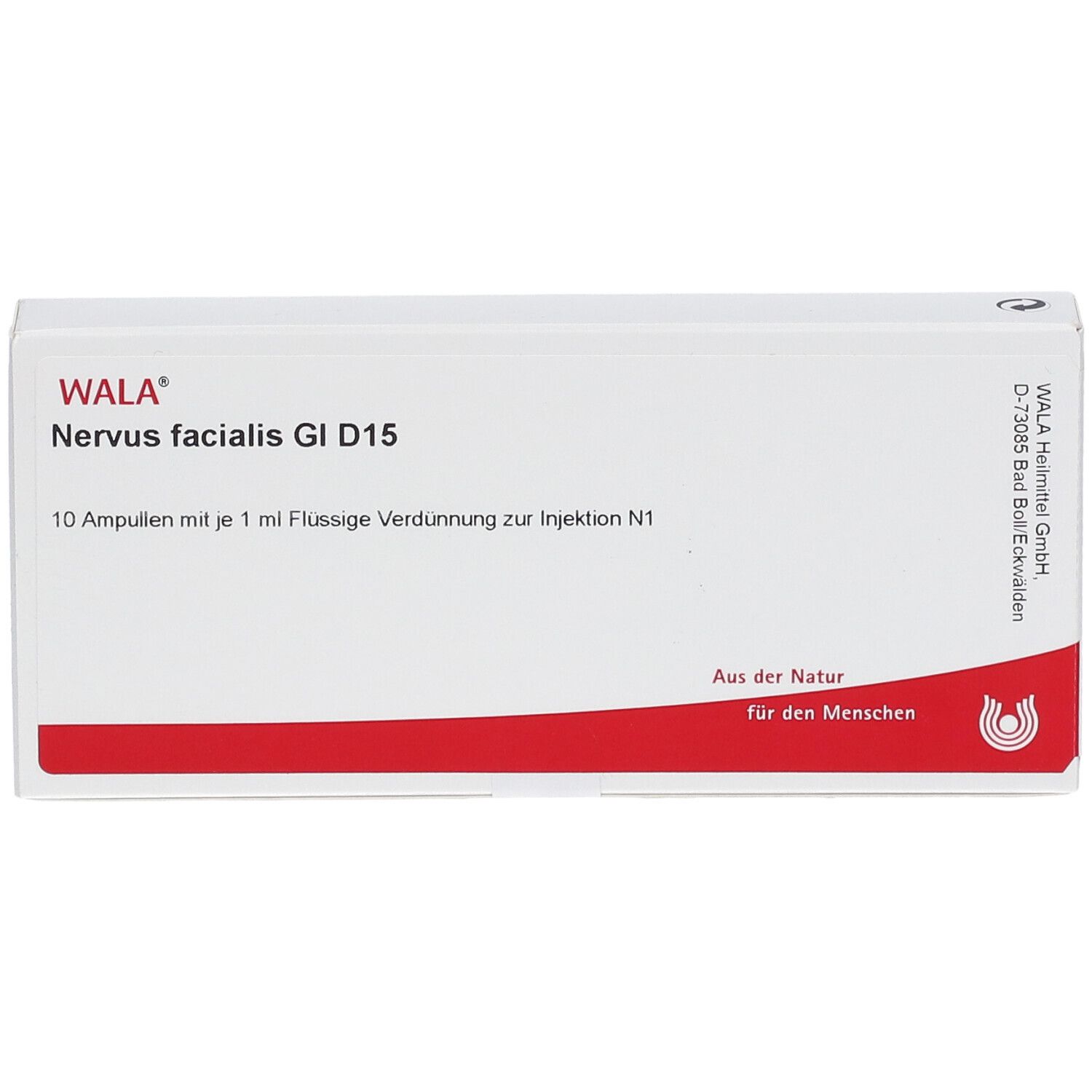 WALA® Nervus facialis Gl D 15