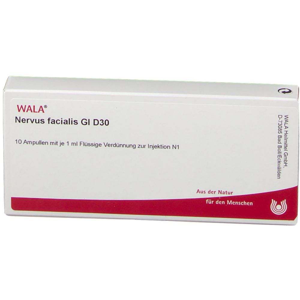 WALA® Nervus facialis Gl D 30