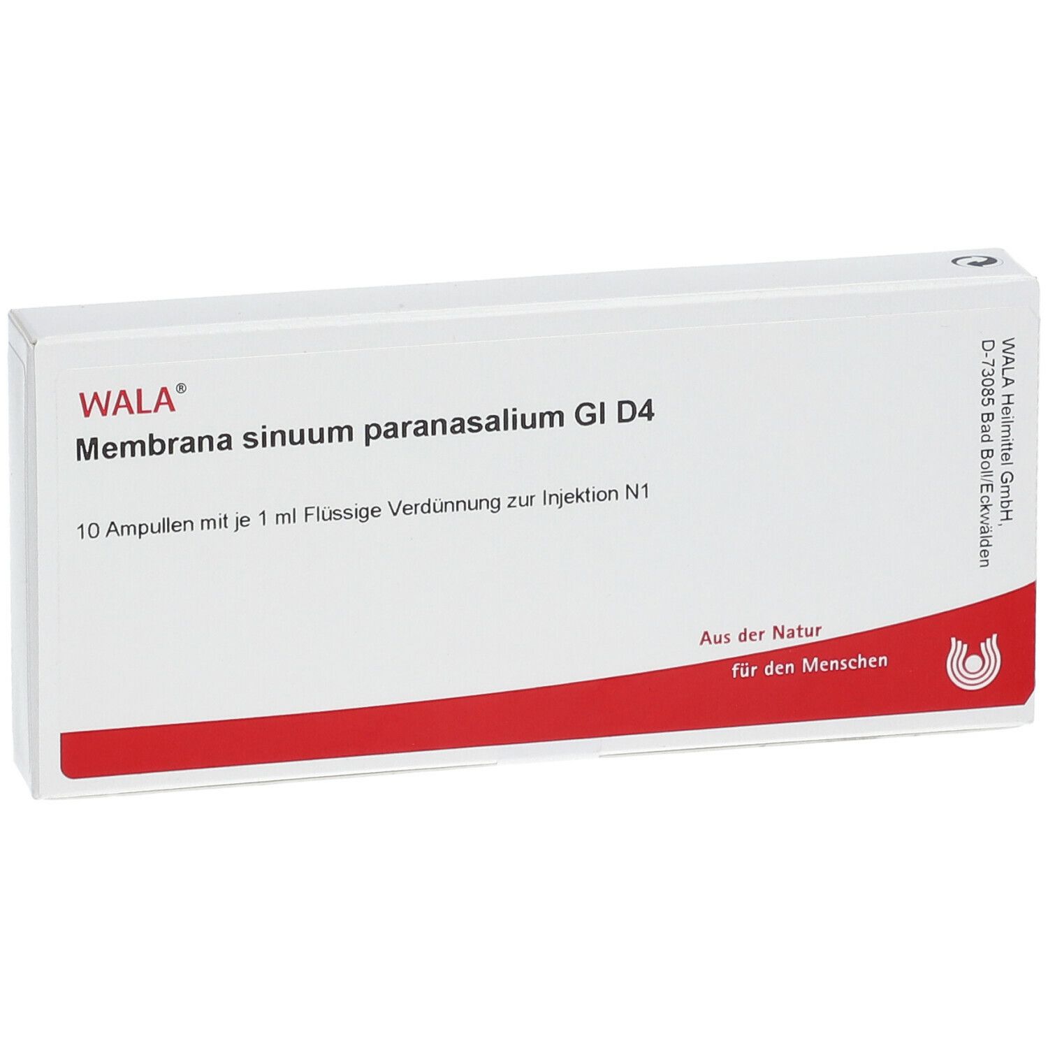 WALA® Membrana sinuum paranasalium Gl D 4