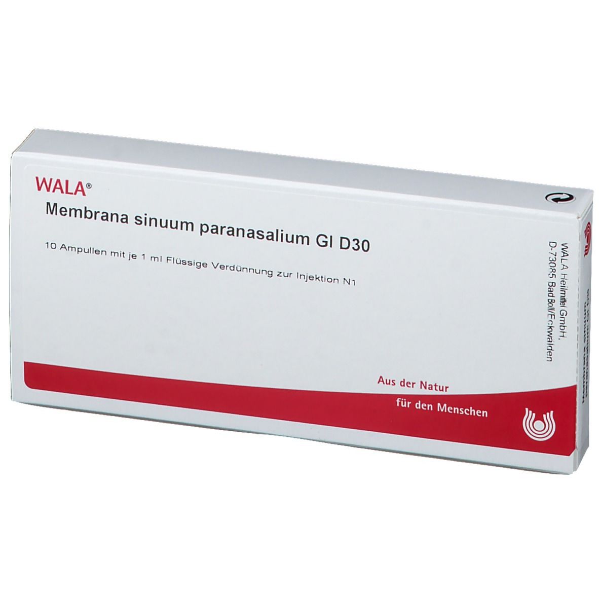 WALA® Membrana sinuum paranasalium Gl D 30