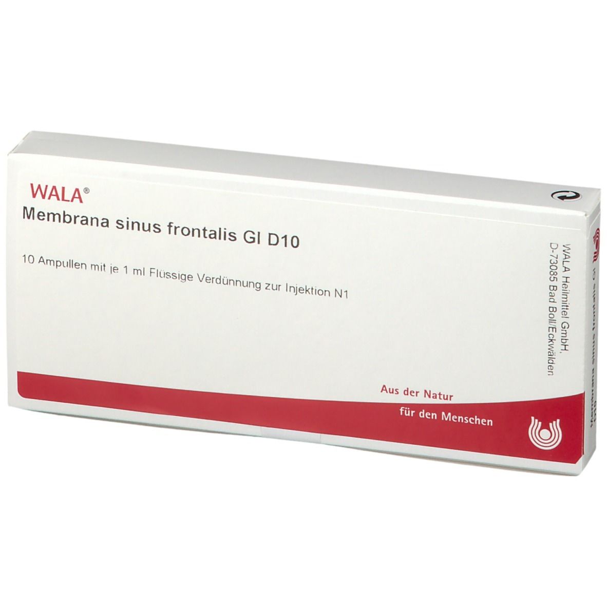 WALA® Membrana sinus frontalis Gl D 10