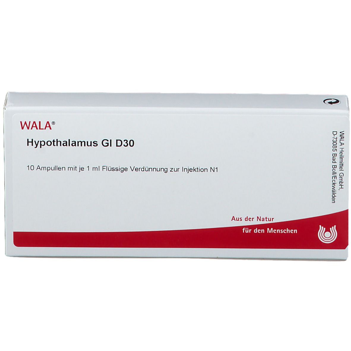WALA® Hypothalamus Gl D 30