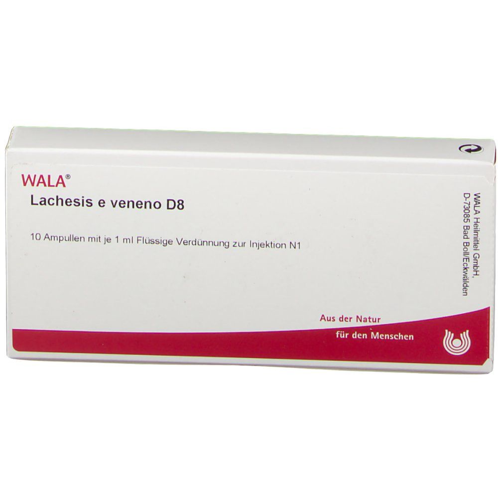 WALA® Lachesis e veneno D 8