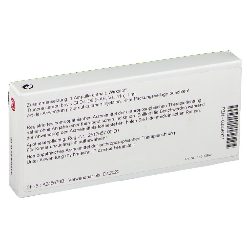WALA® Hirnstamm Gl D 8
