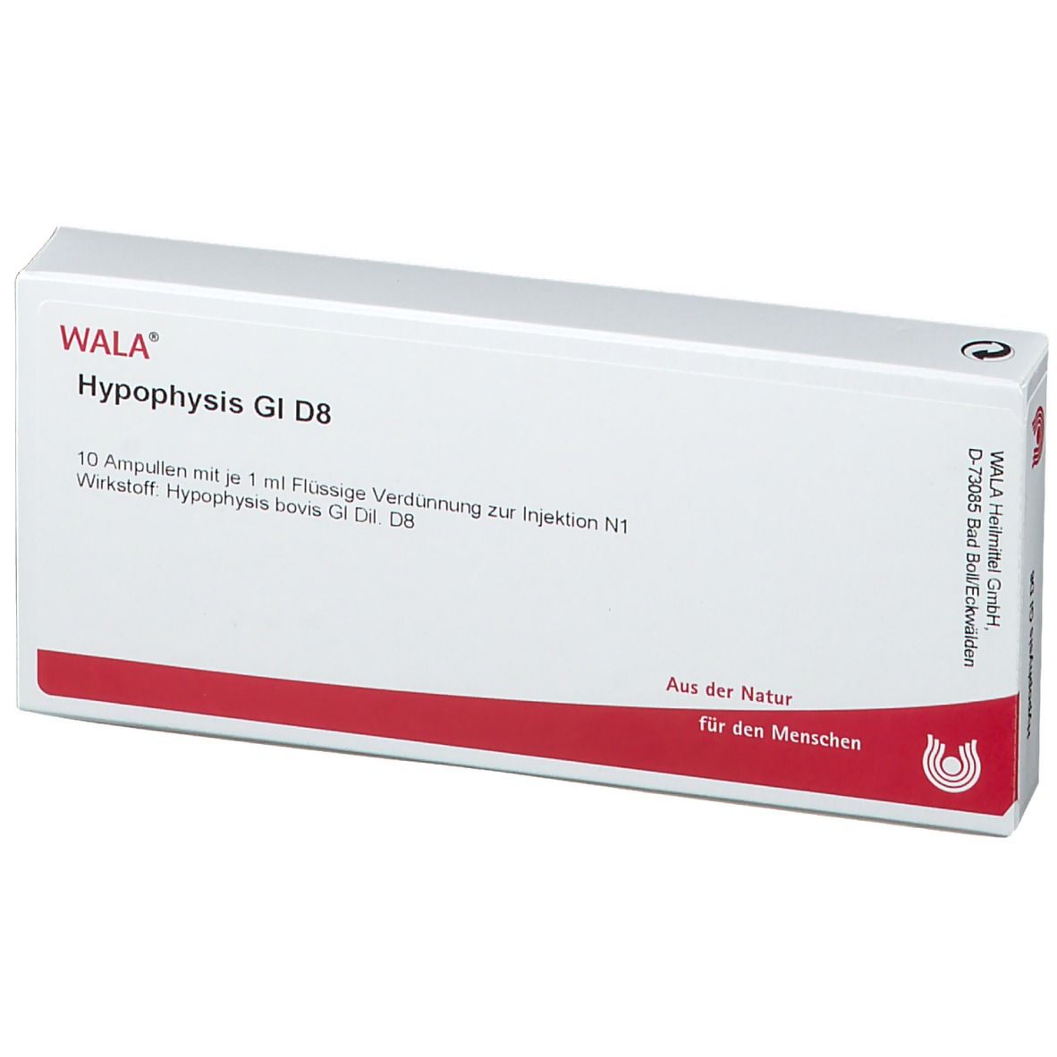 WALA® Hypophysis Gl D 8 Amp.