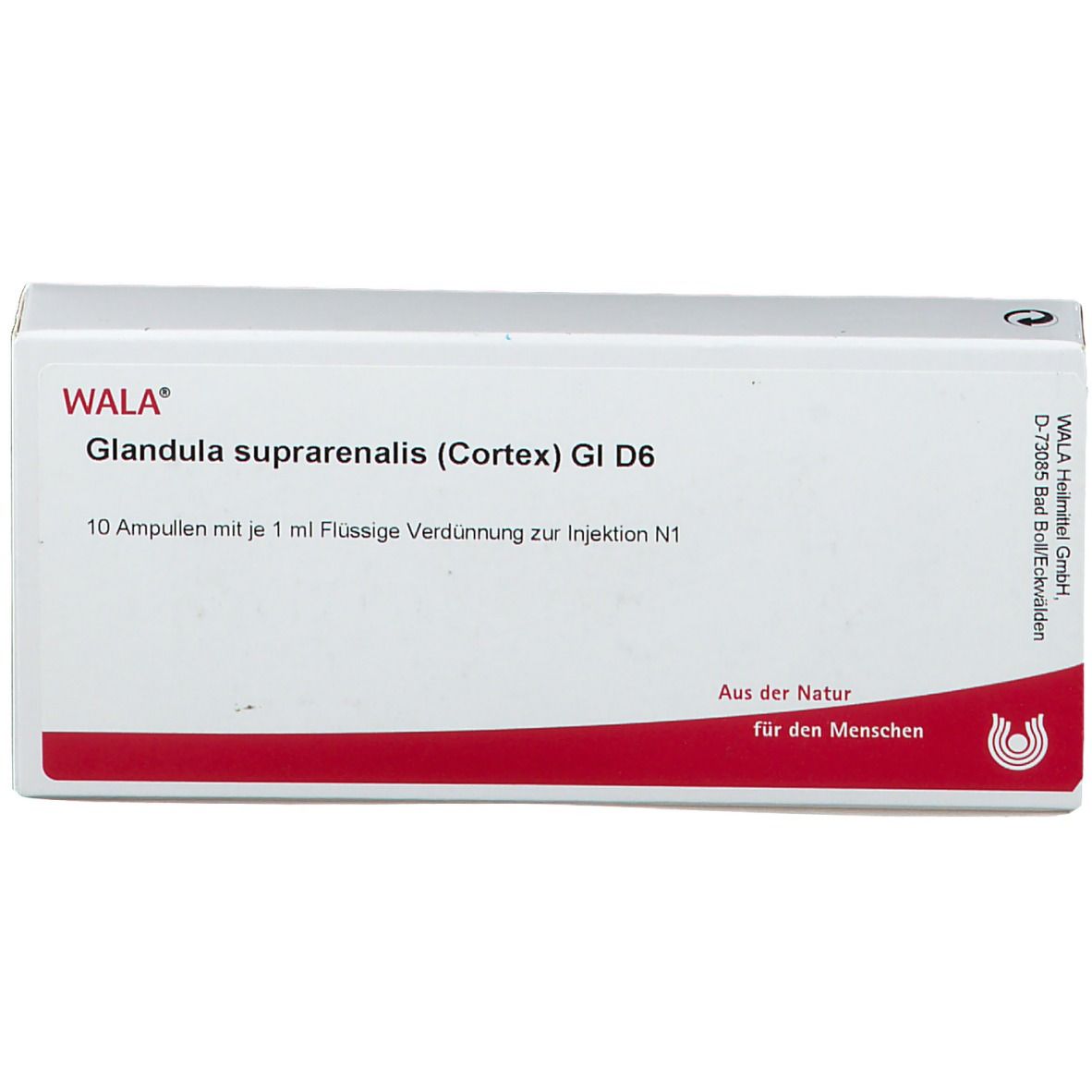 WALA® Glandula suprarenalis Cortex Gl D 6
