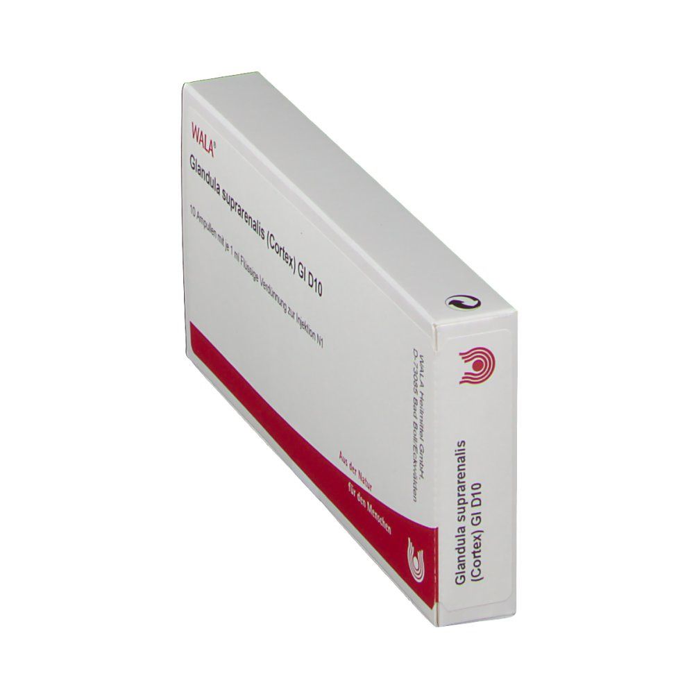 WALA® Glandula suprarenalis cortex Gl D 10