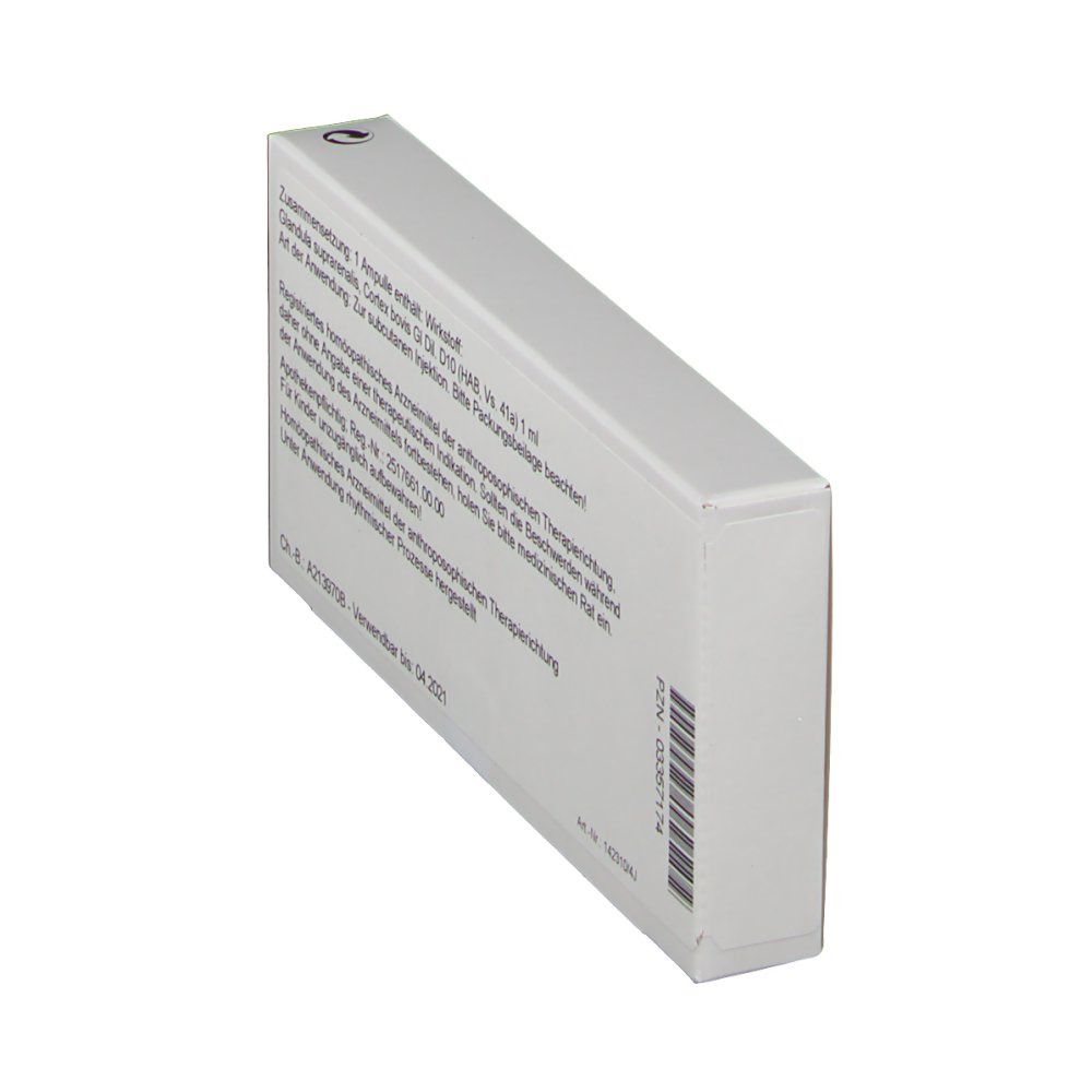 WALA® Glandula suprarenalis cortex Gl D 10