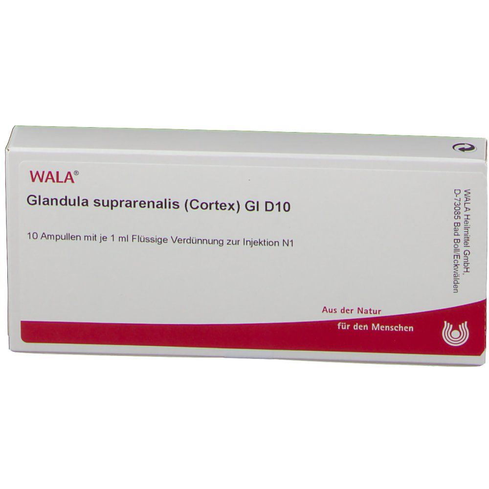 WALA® Glandula suprarenalis cortex Gl D 10