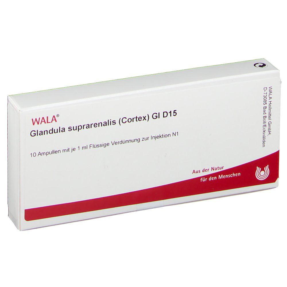 WALA® Glandula suprarenalis cortex Gl D 15