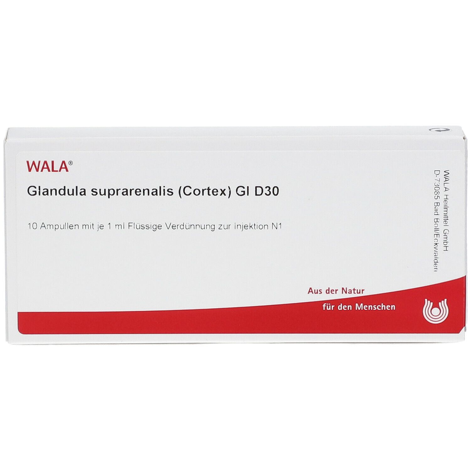 WALA® Glandula suprarenalis Cortex Gl D 30