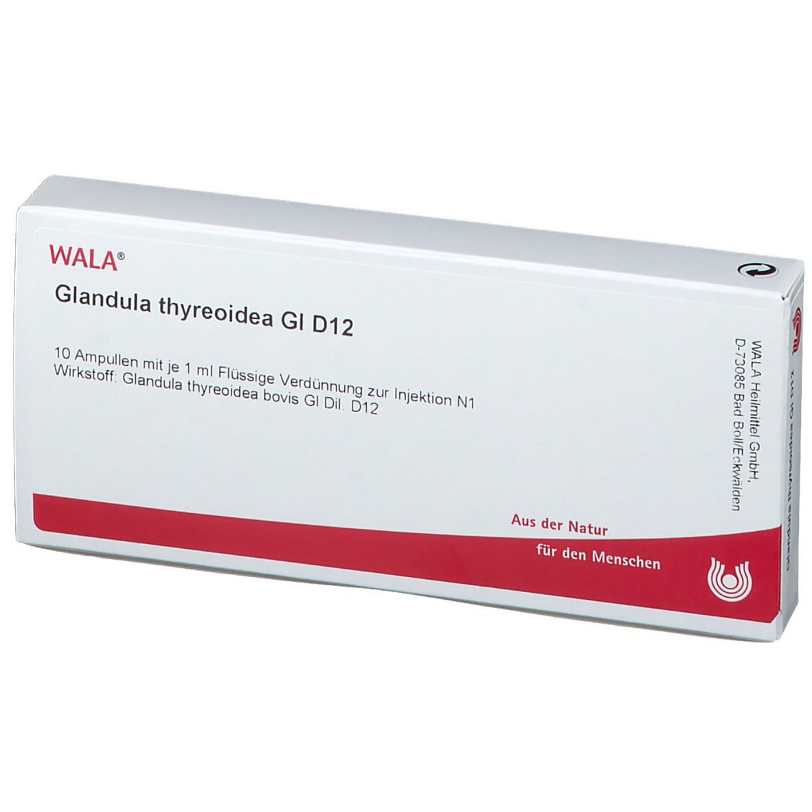WALA® Glandula Thyreoidea Gl D 12 Amp.