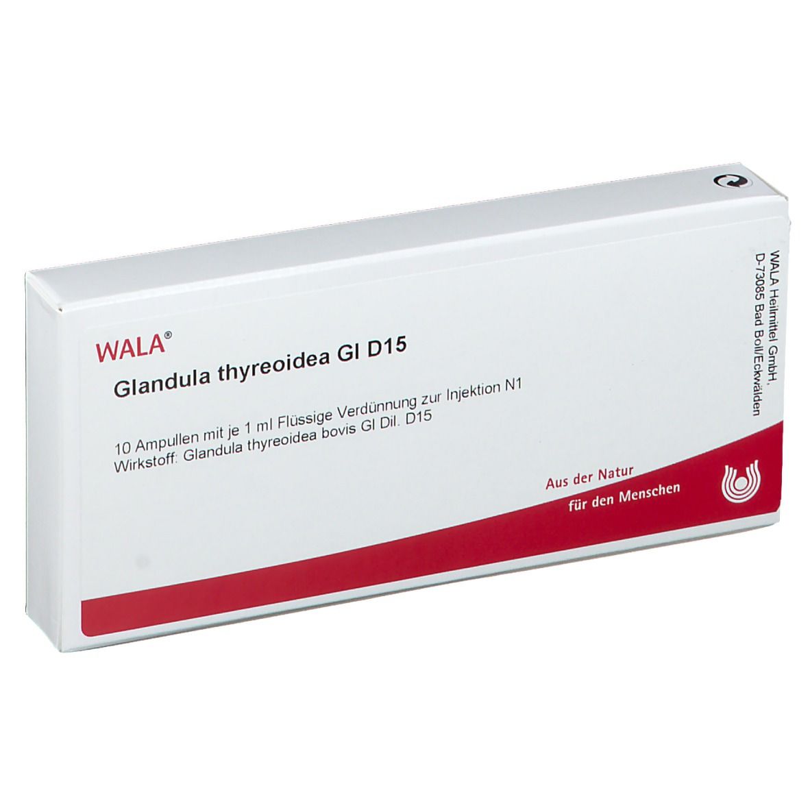 Wala® Glandula Thyreoidea Gl D 15 Ampullen