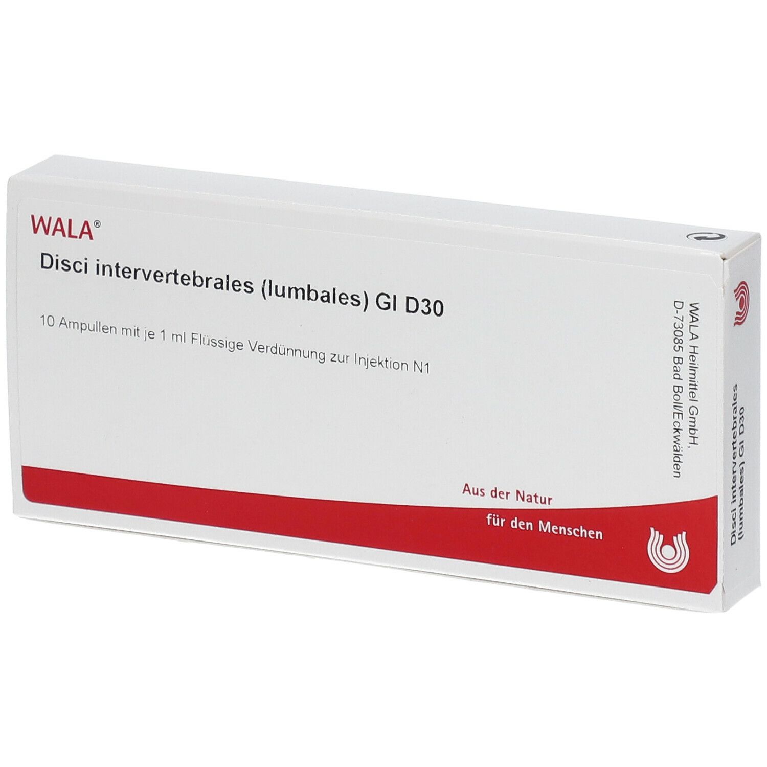 WALA® Disci intervertebrales lumbales Gl D 30