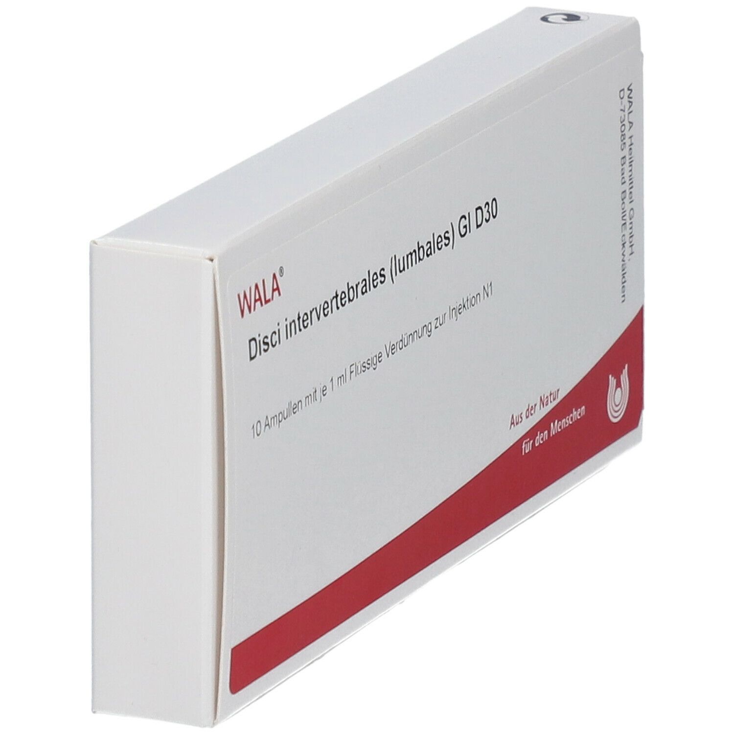 WALA® Disci intervertebrales lumbales Gl D 30