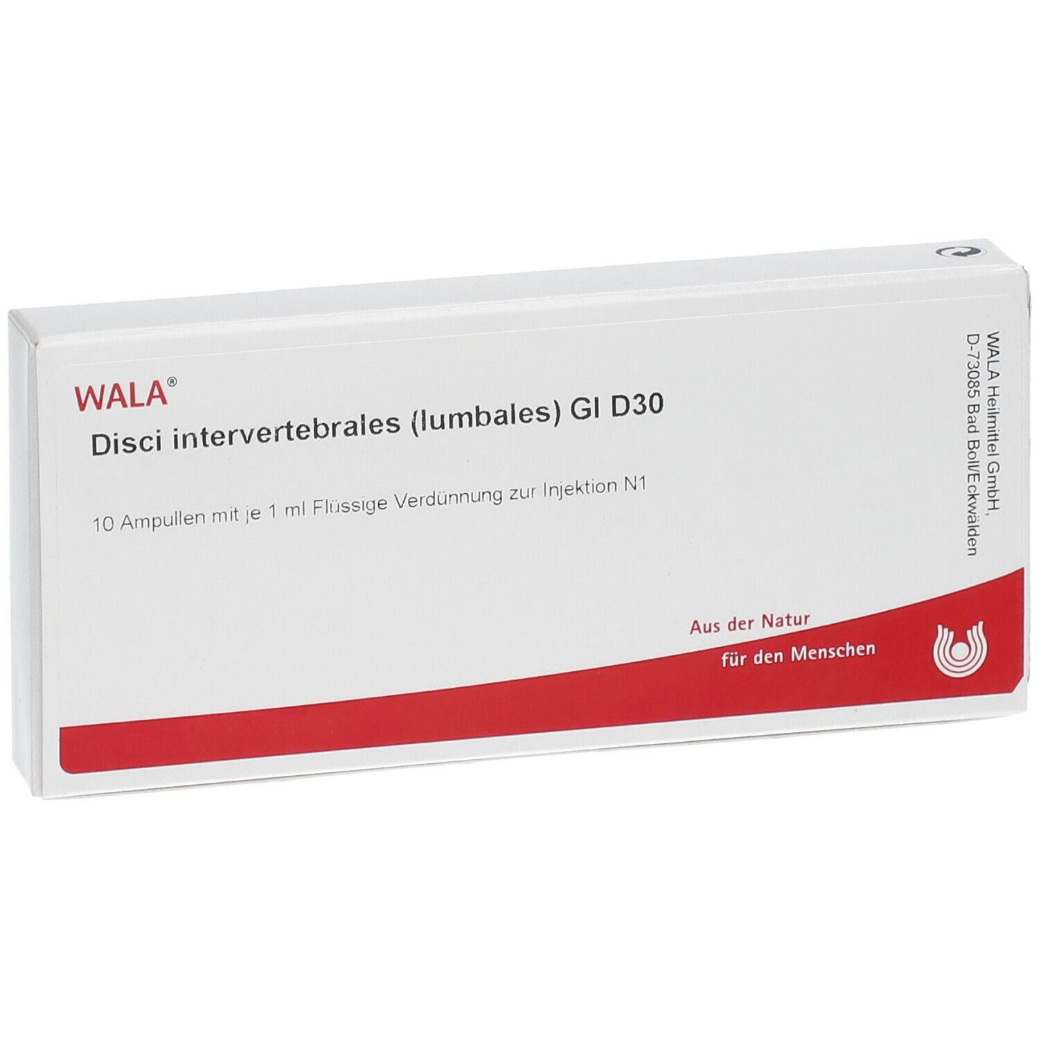 WALA® Disci intervertebrales lumbales Gl D 30