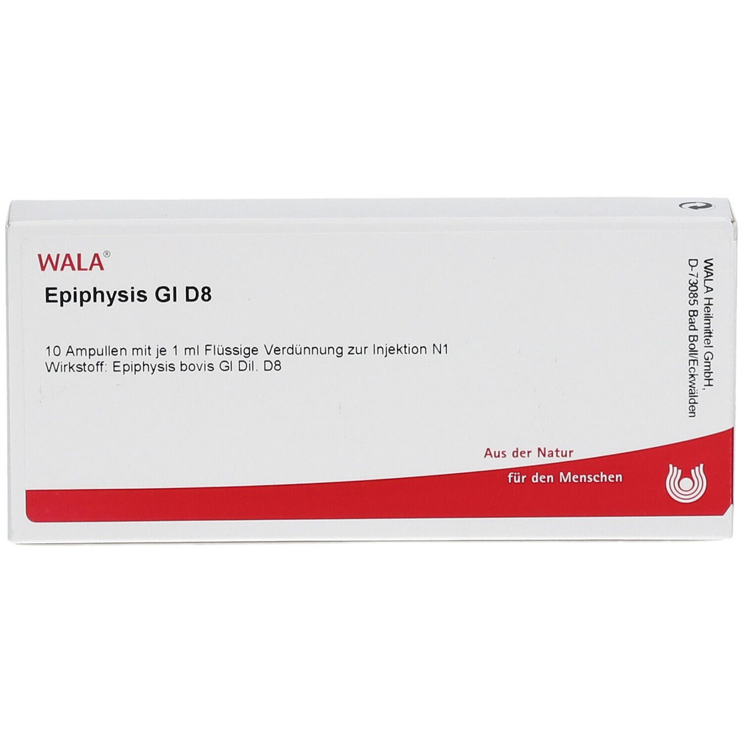 WALA® Epiphysis Gl D 8 Amp.