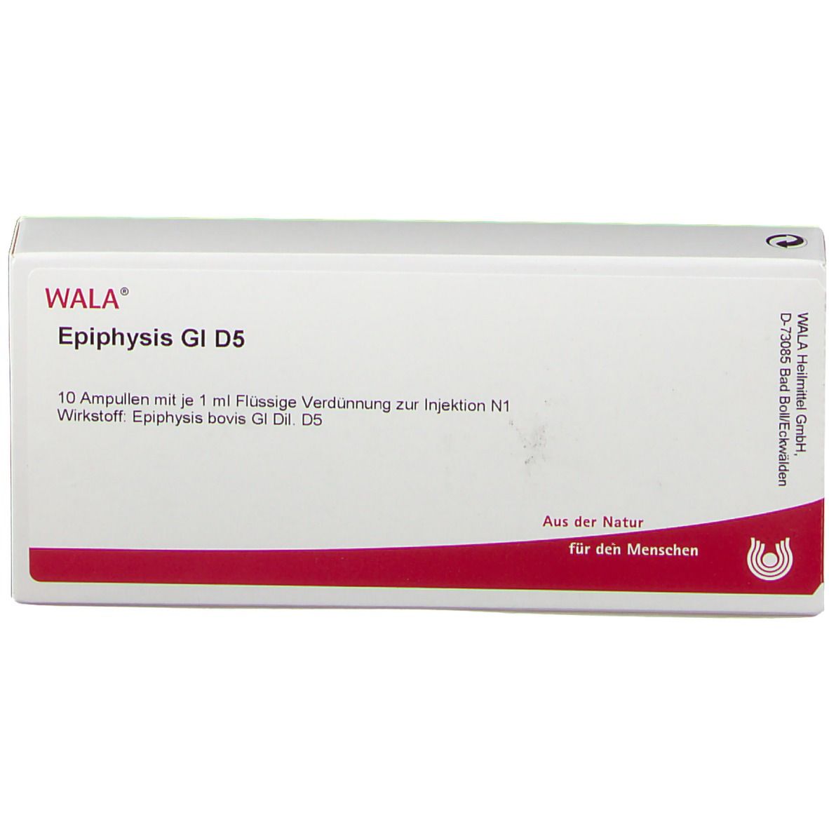 WALA® Epiphysis Gl D 5 Ampullen