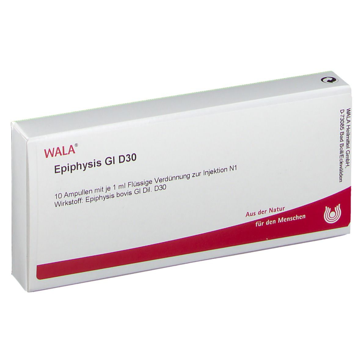 WALA® Epiphysis Gl D 30 Ampullen