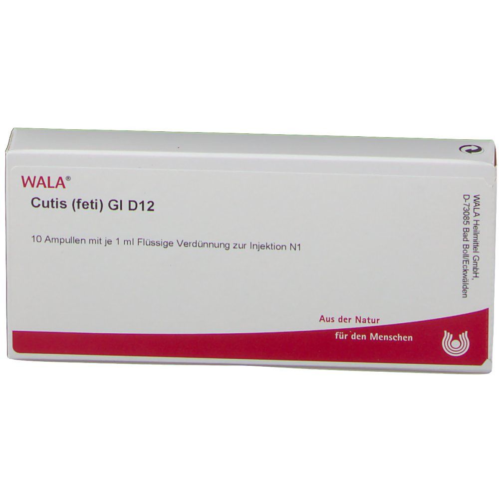 WALA® Cutis feti Gl D 12