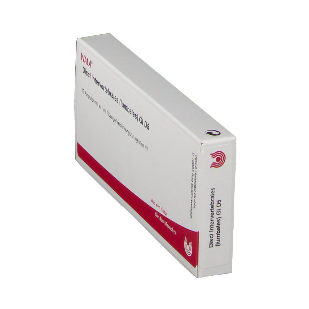 WALA® Disci intervertebrales lumbales Gl D 5