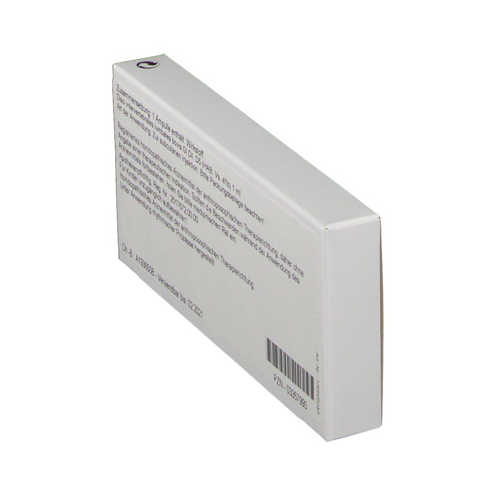 WALA® Disci intervertebrales lumbales Gl D 5