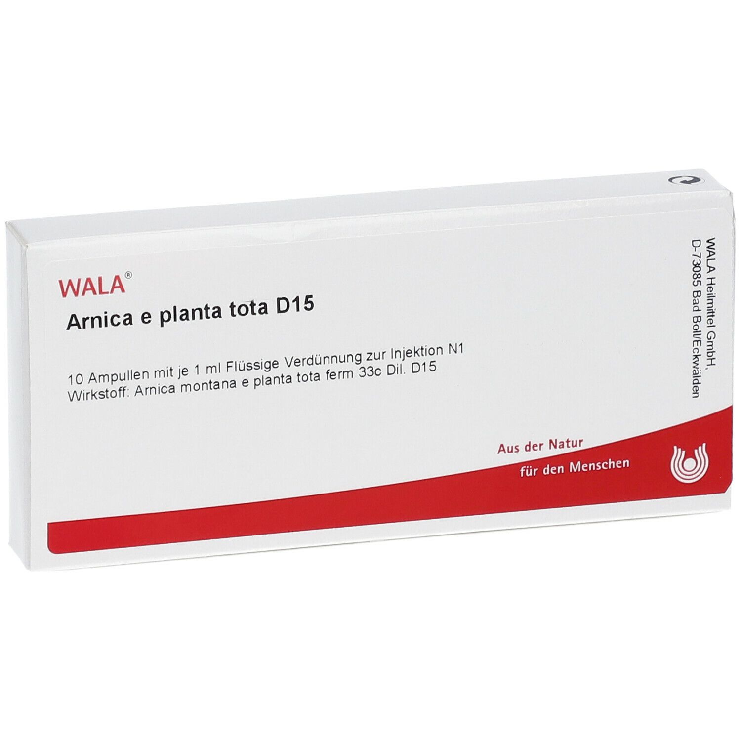 WALA® Arnica E Planta tota D 15 Amp.