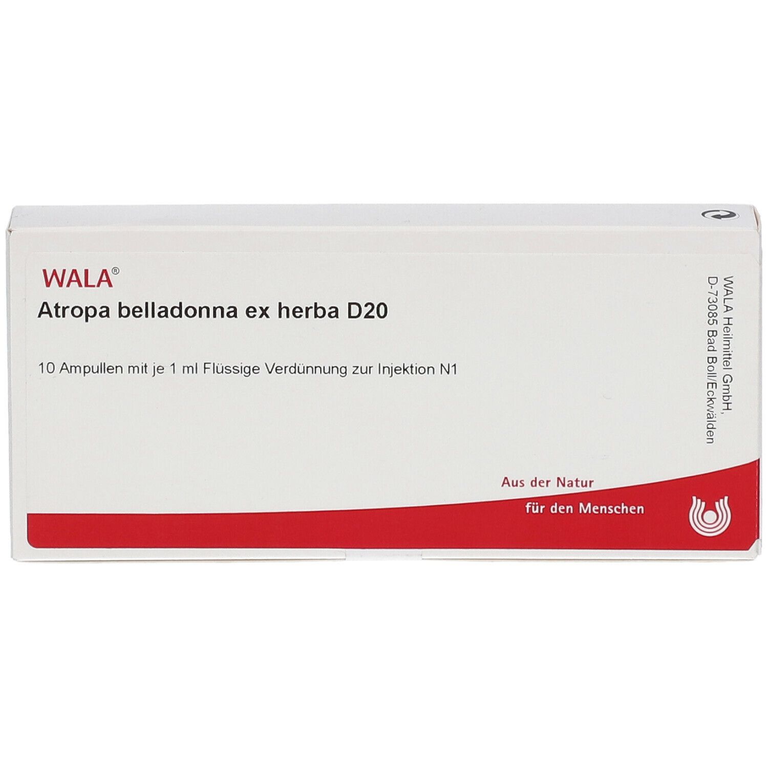 WALA® Atropa belladonna ex herba D 20