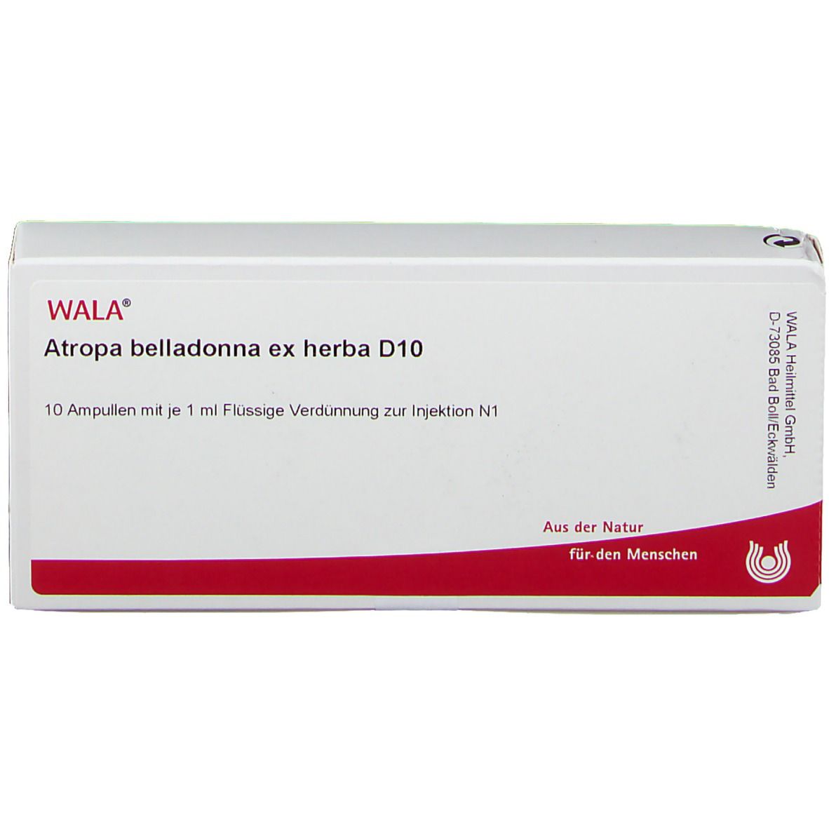 WALA® Atropa belladonna ex herba D 10