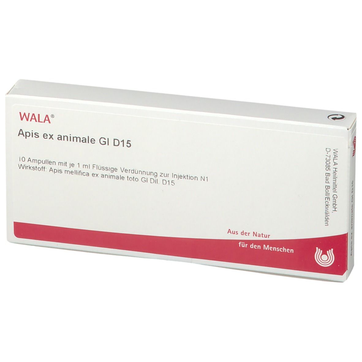 WALA® Apis Ex Animale Gl D 15 Amp.