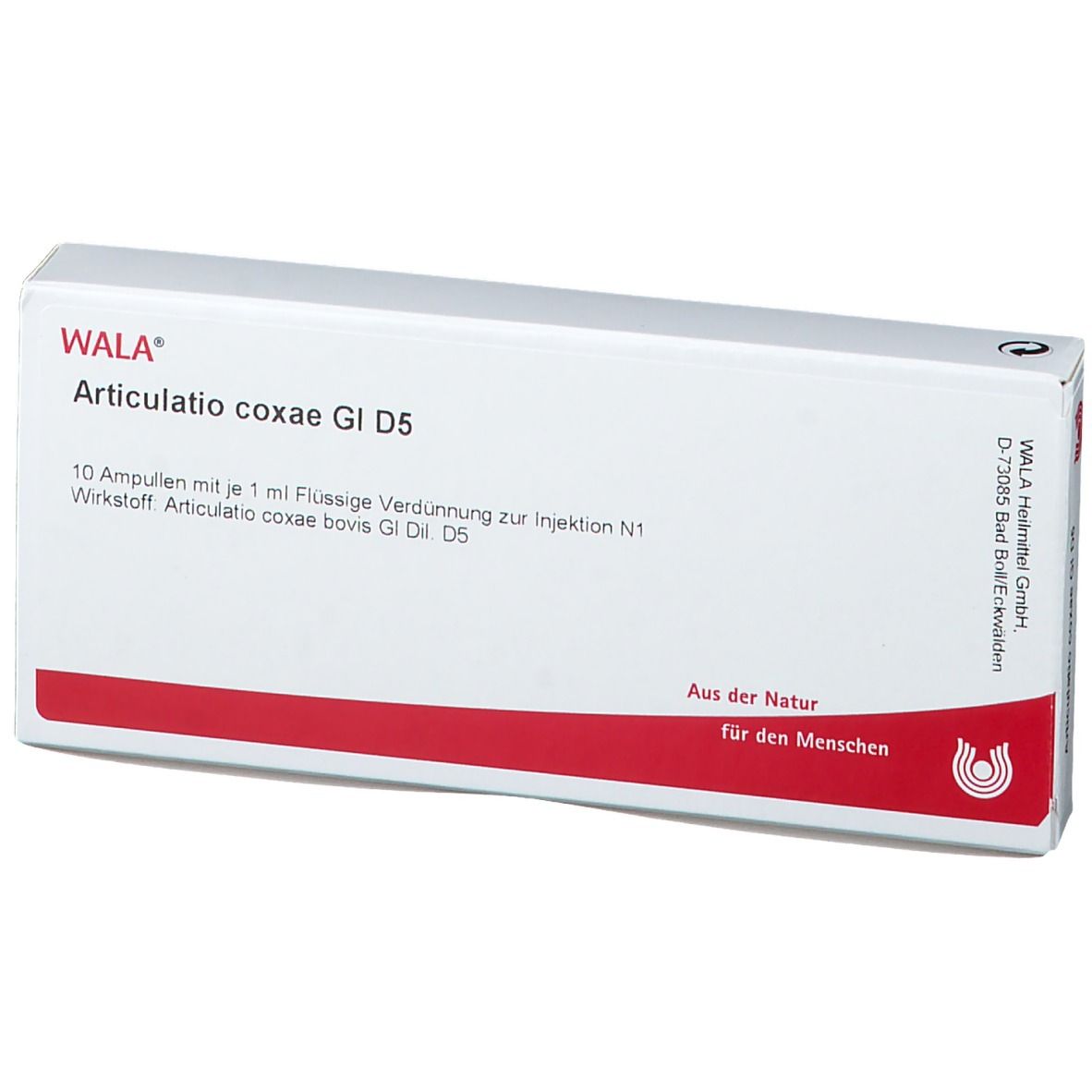 WALA® Articulatio Coxae Gl D 5 Amp.