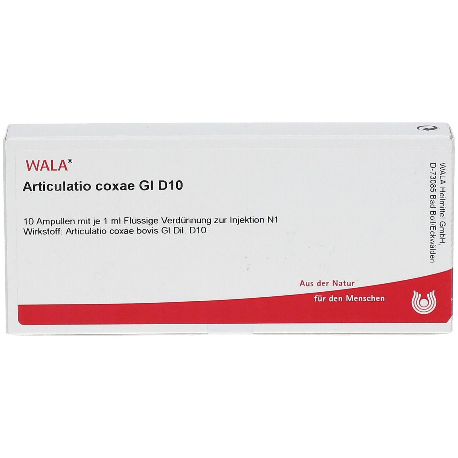 WALA® Articulatio Coxae Gl D 10 Amp.