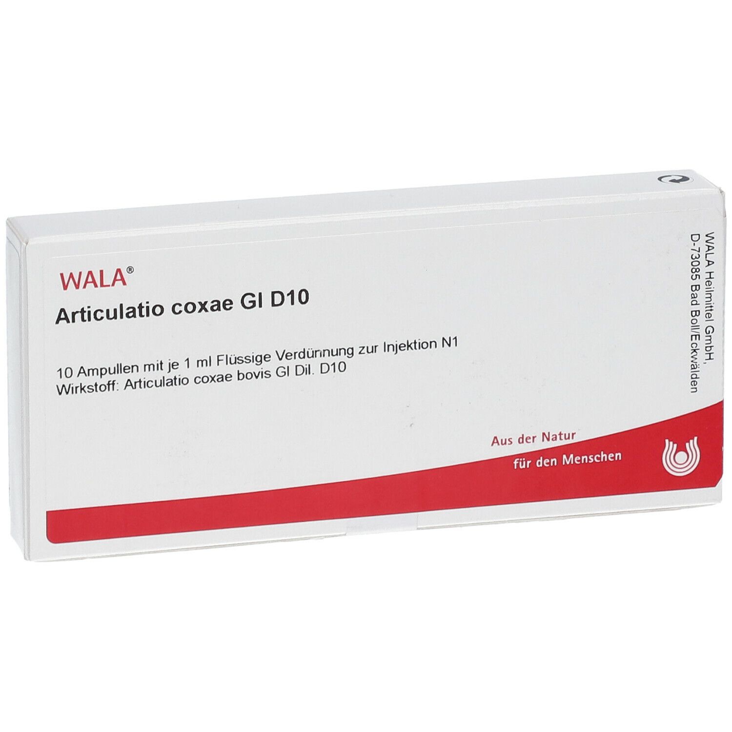 WALA® Articulatio Coxae Gl D 10 Amp.