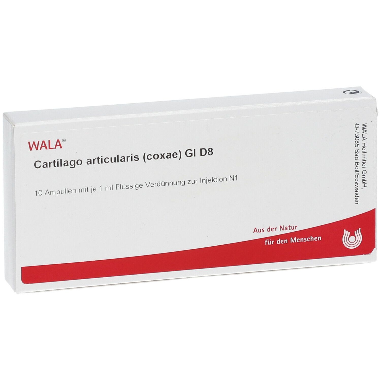 WALA® Cartilago articularis coxae Gl D 8