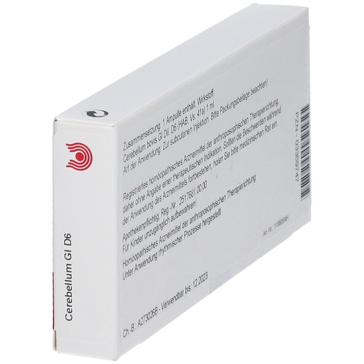 WALA® Cerebellum Gl D 6