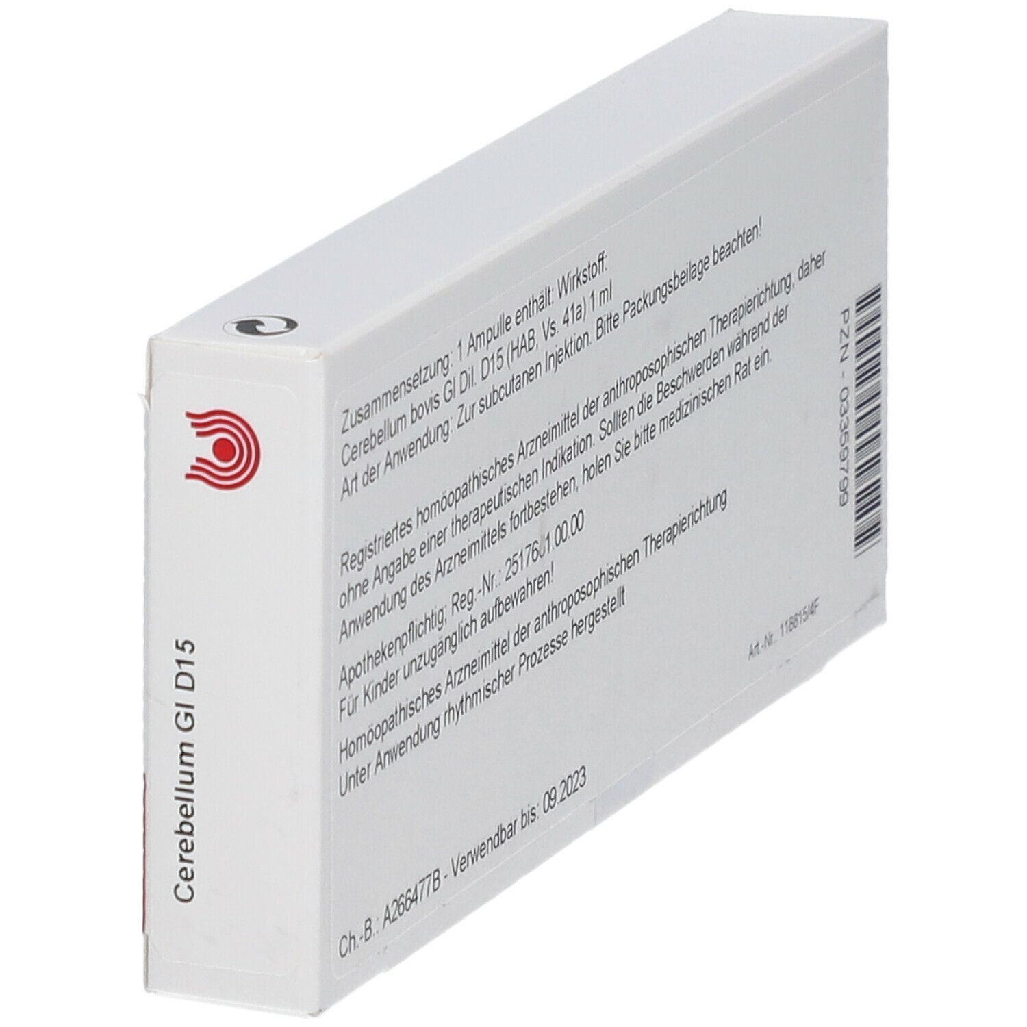 WALA® Cerebellum Gl D 15