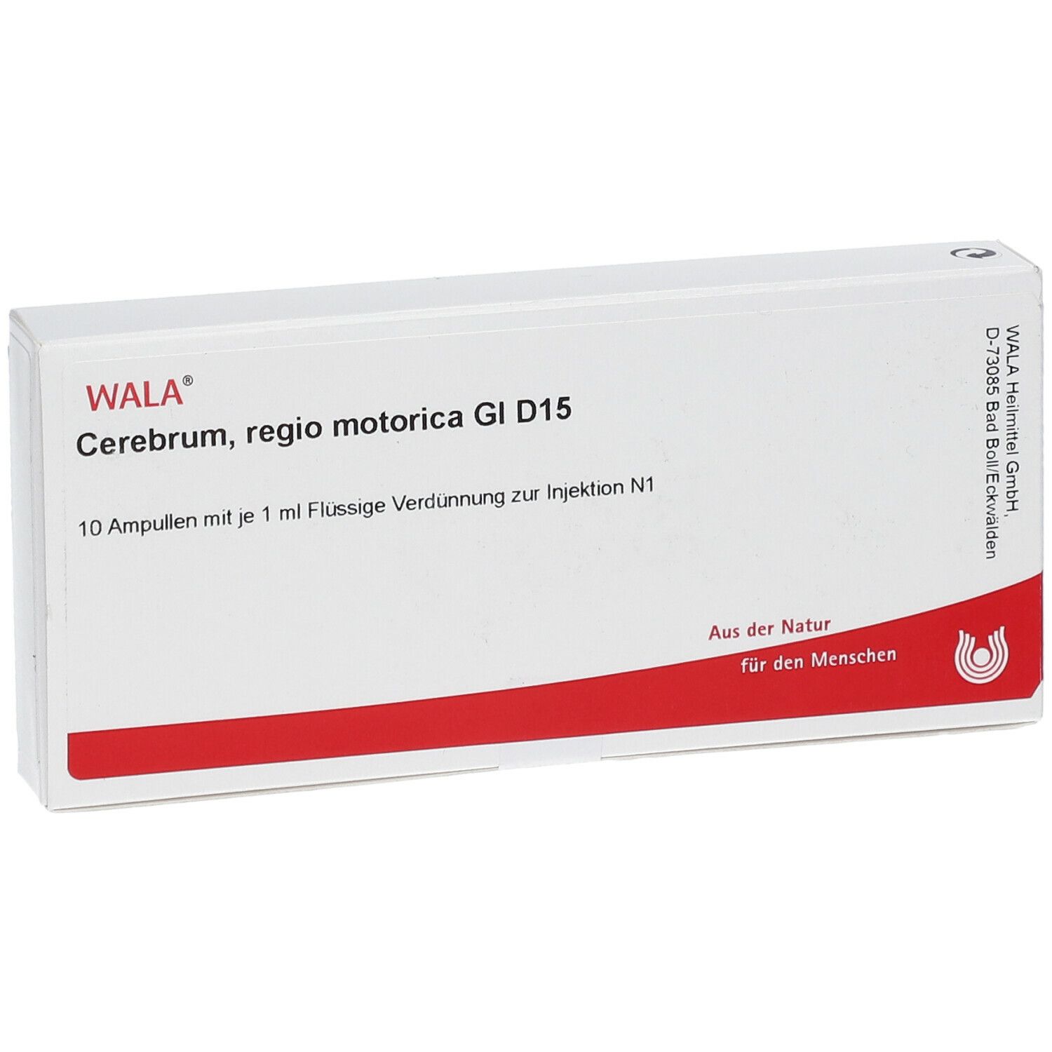 WALA® Cerebrum regio motorica Gl D 15