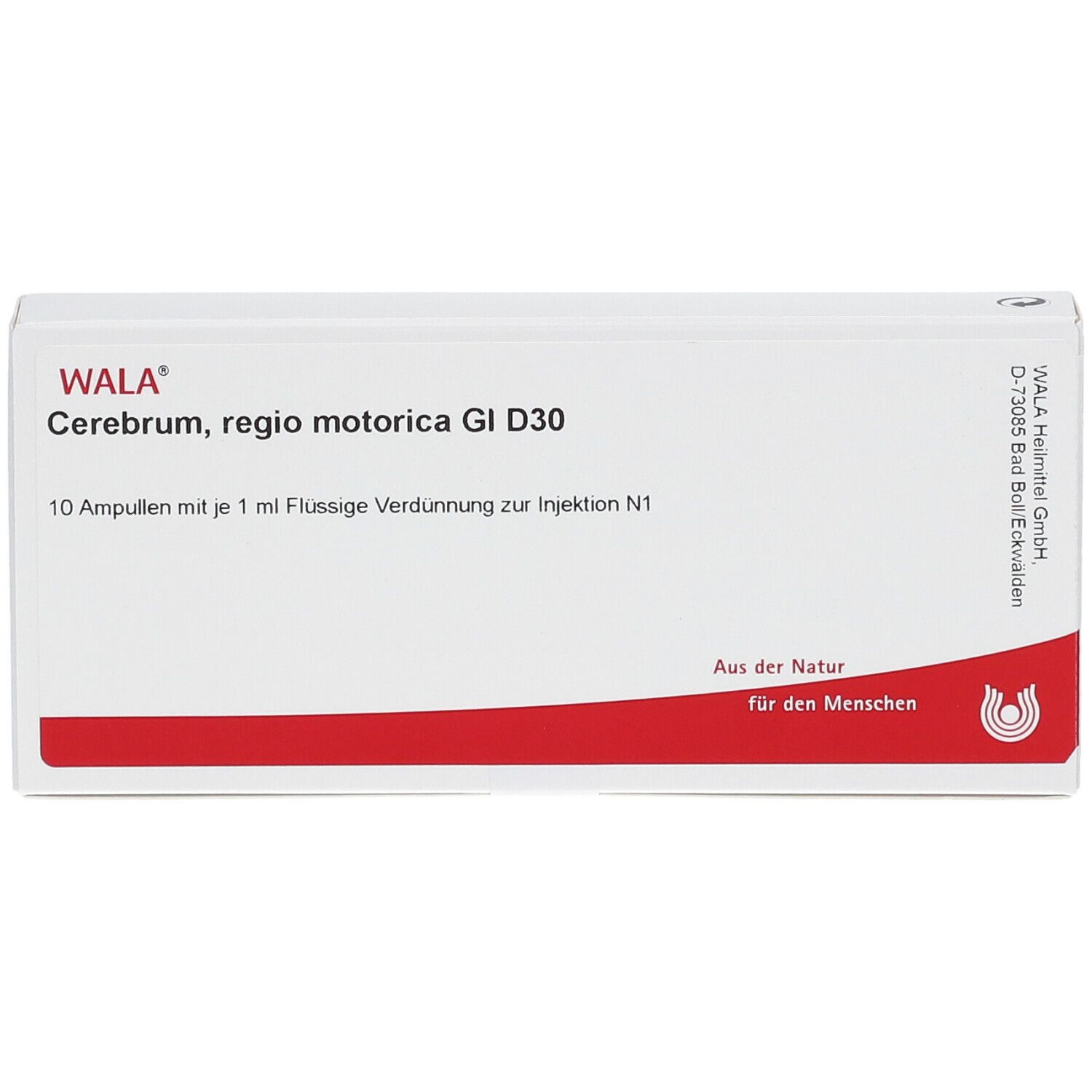 WALA® Cerebrum regio motorica Gl D 30