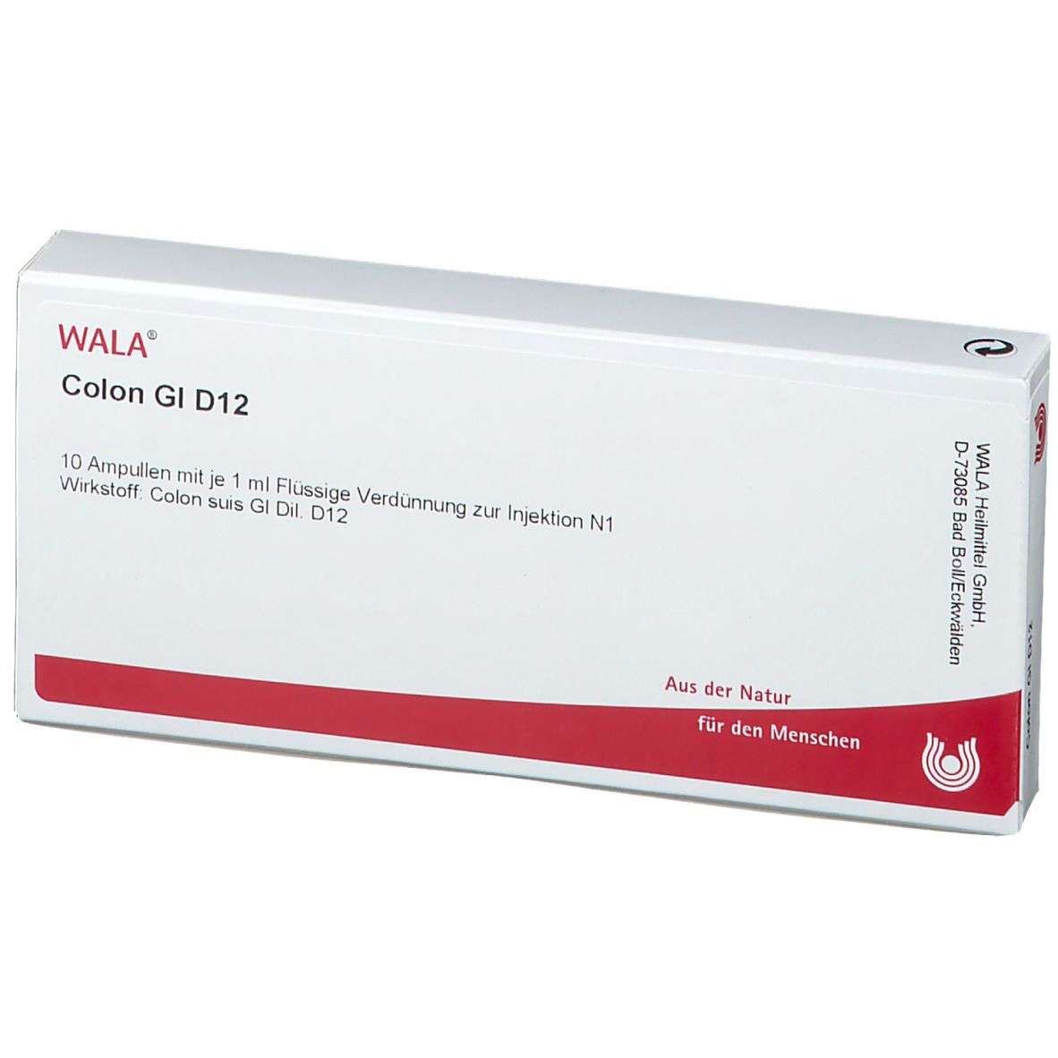 WALA® Colon Gl D 12 Amp.