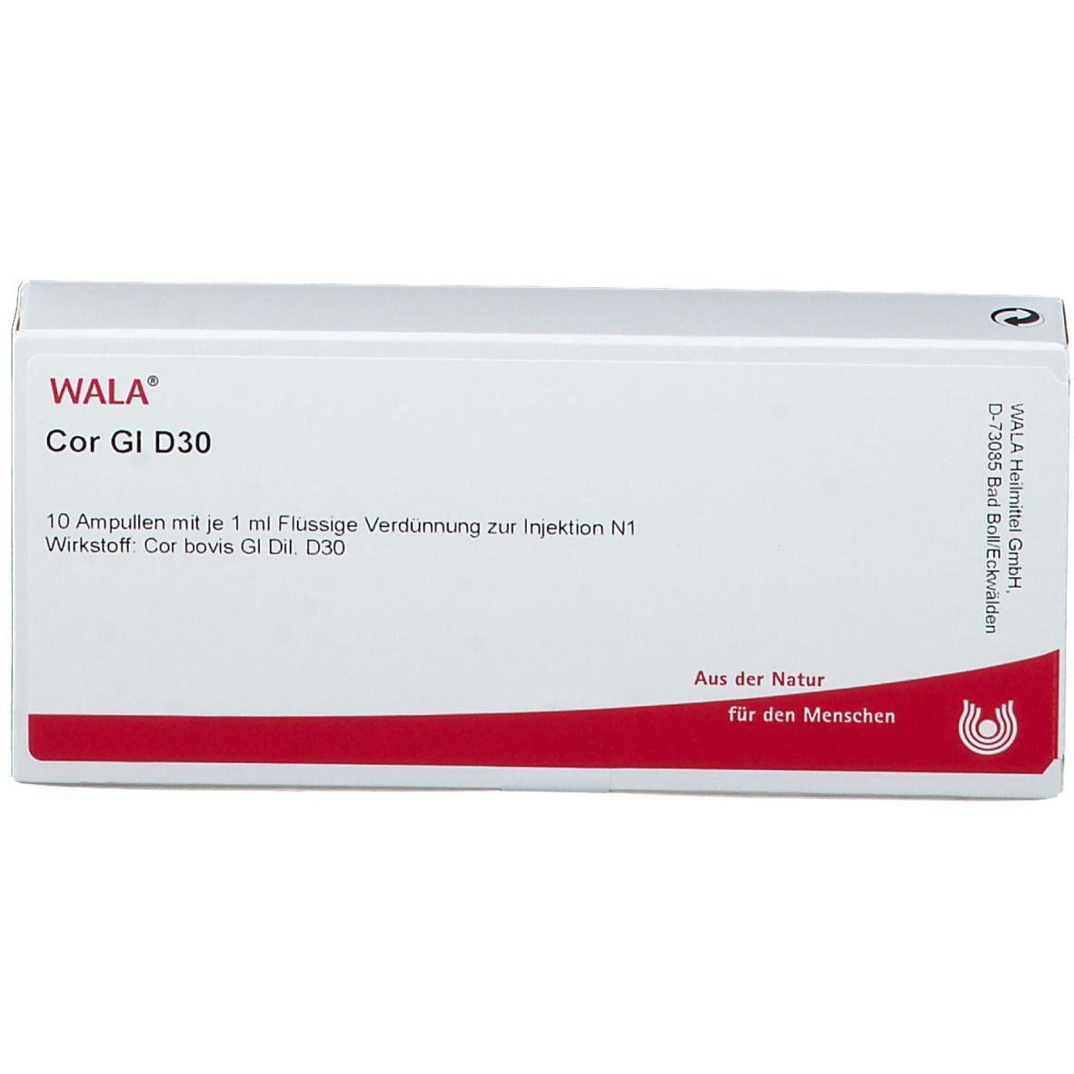 WALA® Cor Gl D 30 Ampullen